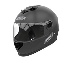 CASCO HAWK RS1 NEGRO MATE