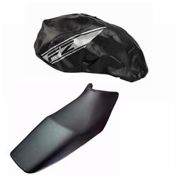 KIT FUNDA TANQUE Y ASIENTO YAMAHA F 16 ROJA TSL